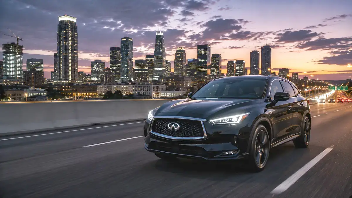 A Infiniti QX50 in West Palm Beach, FL