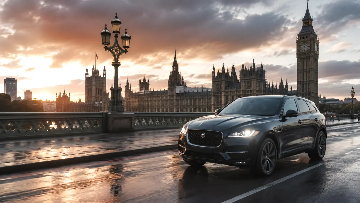 A Jaguar F-Pace in West Palm Beach, FL